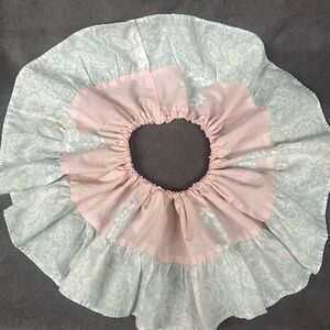 Vintage clown ruff costume ruffle costume collar pastel